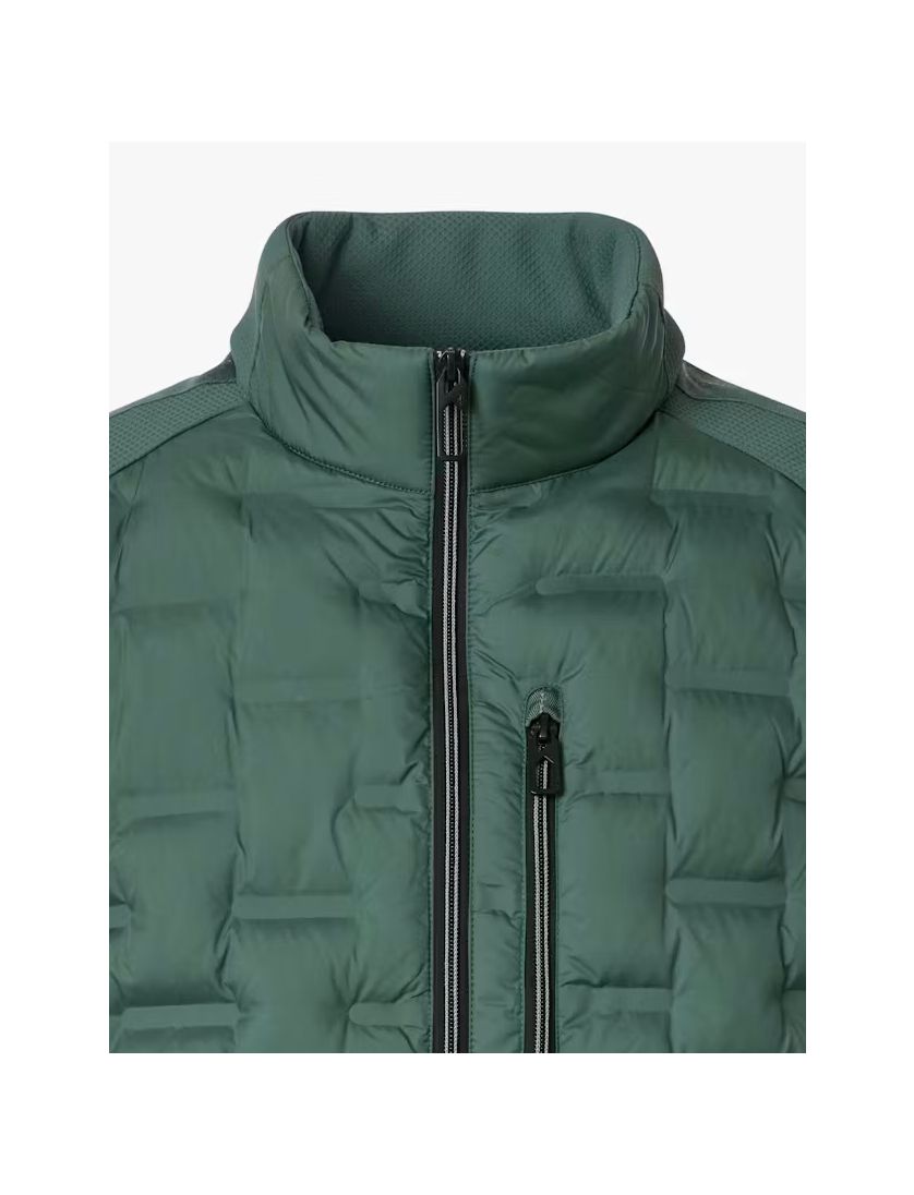 Bodywarmer groen Casa Moda gestructureerd