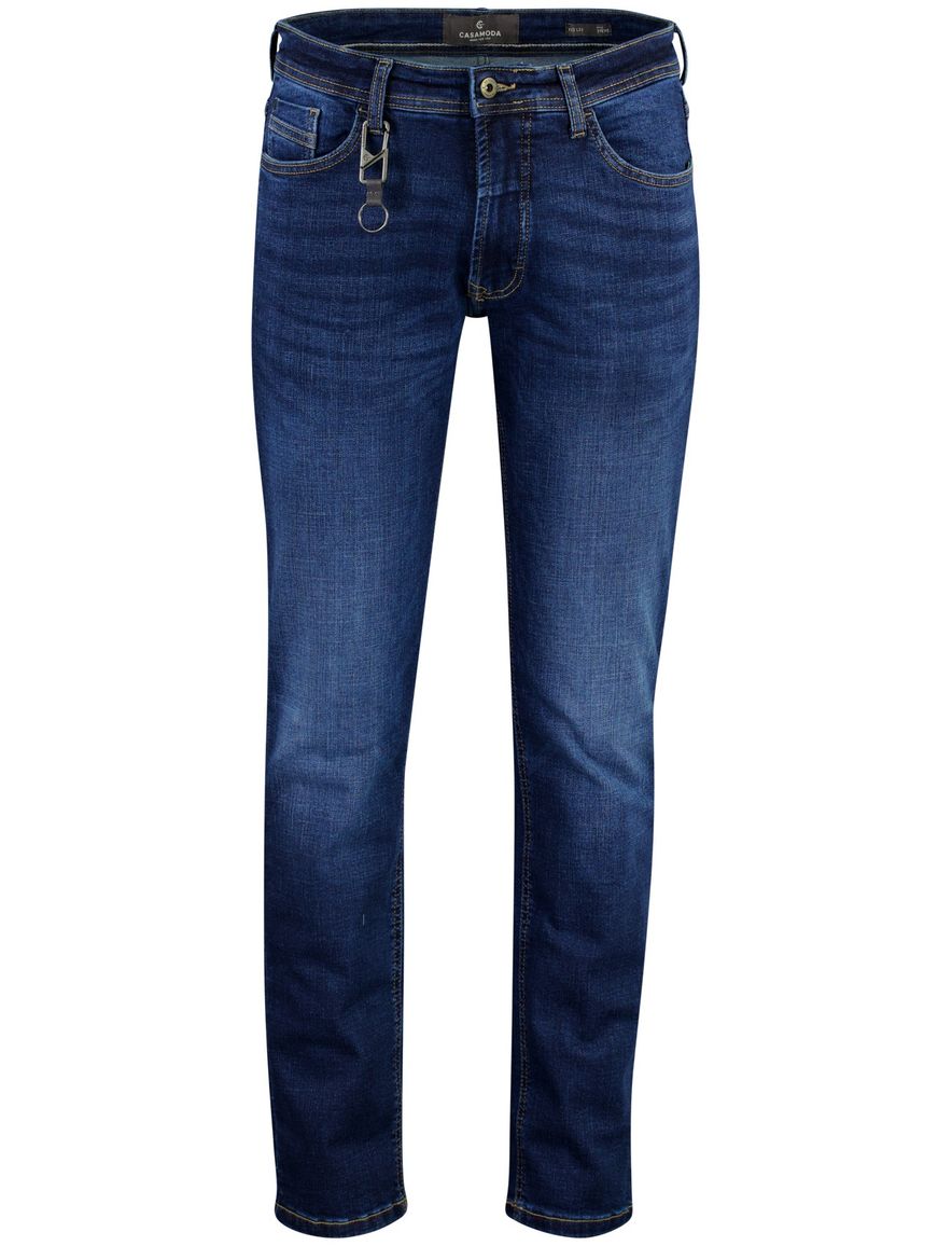 Blauwe jeans Casa Moda Steve wijde fit