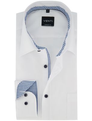 Casa Moda Strijkvrij zakelijk wit lange mouwen Venti overhemd