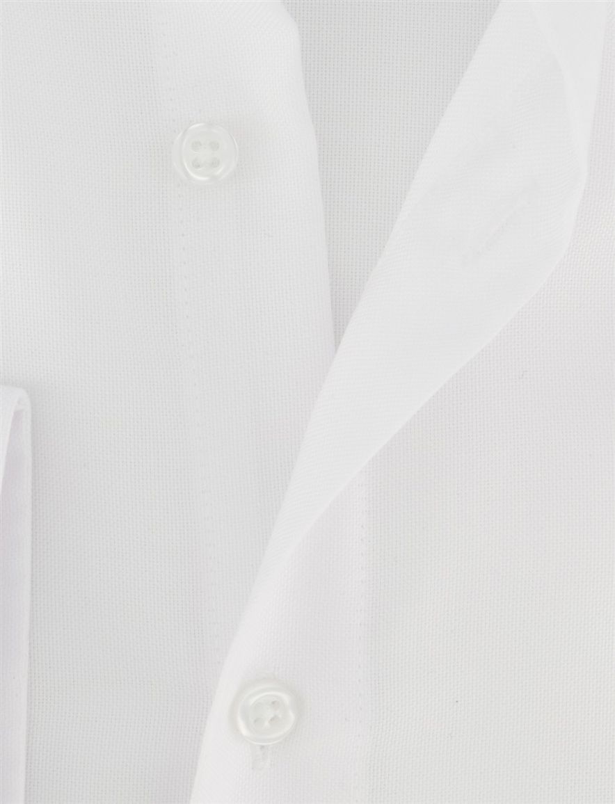 Venti Comfort Fit overhemd wit lichte knoop