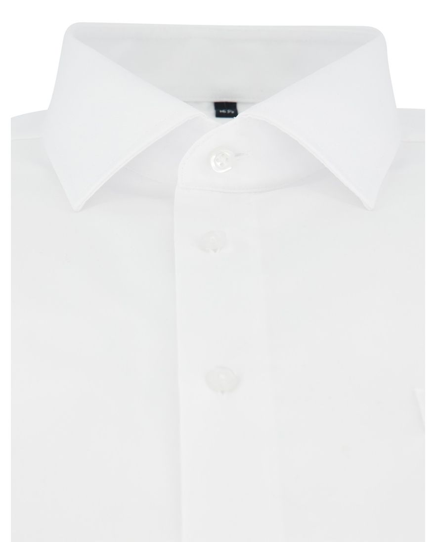 Venti Comfort Fit Overhemd mouwlengte 7 wit comfort fit