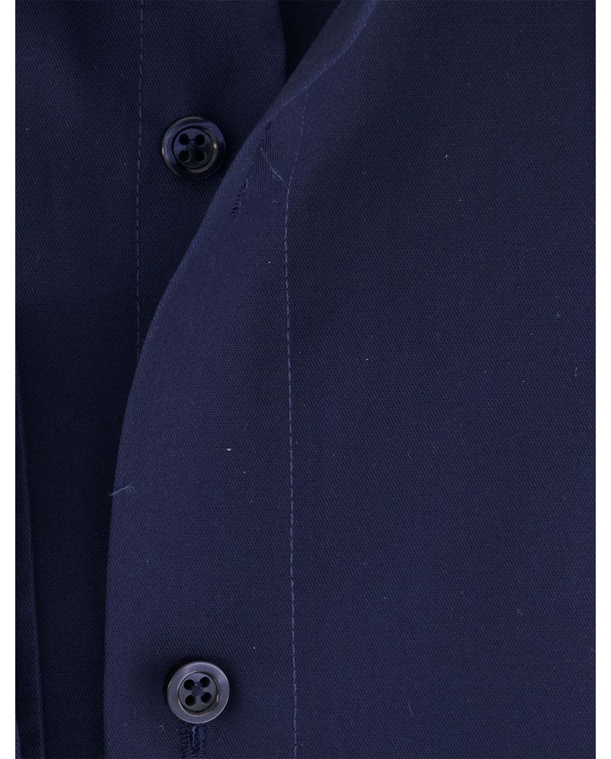 Venti Comfort Fit Overhemd mouwlengte 7 navy comfort fit