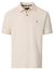 polo creme Casa Moda korte mouw 2-knoops effen