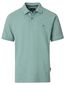 polo turquoise Casa Moda korte mouw 2-knoops gemêleerd