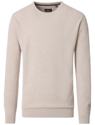 Casa Moda Casa Moda trui creme textuur 100% katoen