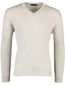Maerz trui wol beige met v hals