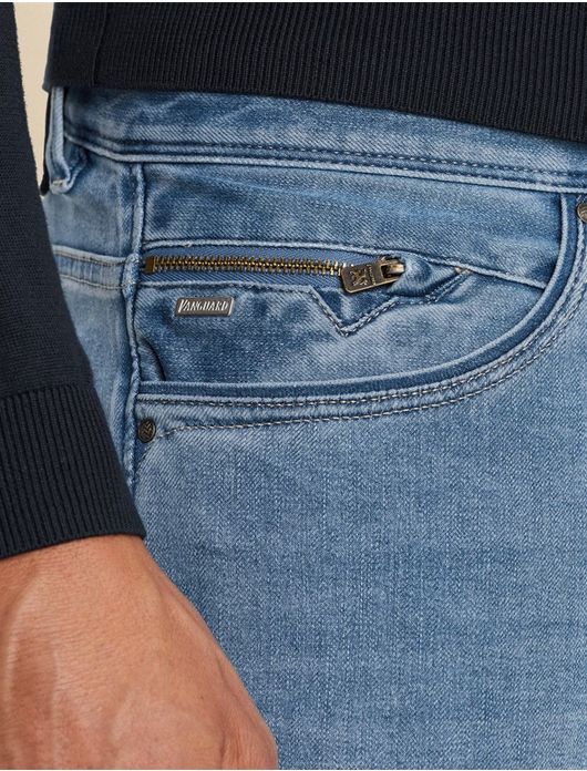 Vanguard V850 jeans blauw slim fit