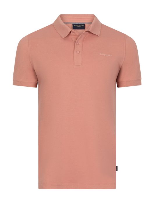 Cavallaro Mielos Polo koraal roze korte mouw