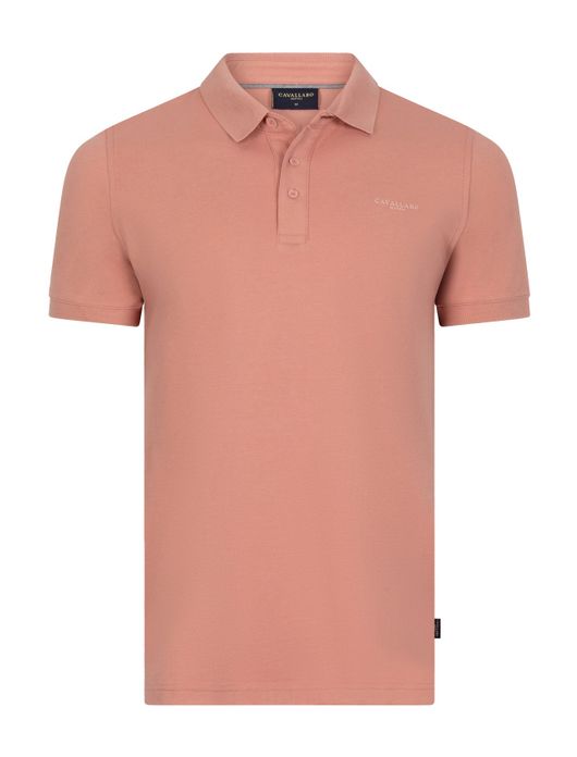 Cavallaro Mielos Polo koraal roze korte mouw