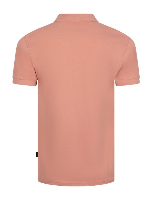 Cavallaro Mielos Polo koraal roze korte mouw