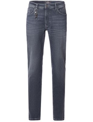 Cavallaro half-zip trui roze Cavallaro Diagono katoen