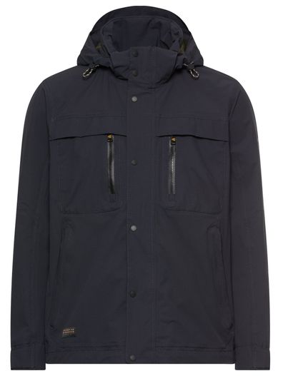 Camel Active Camel active parka jas donkerblauw