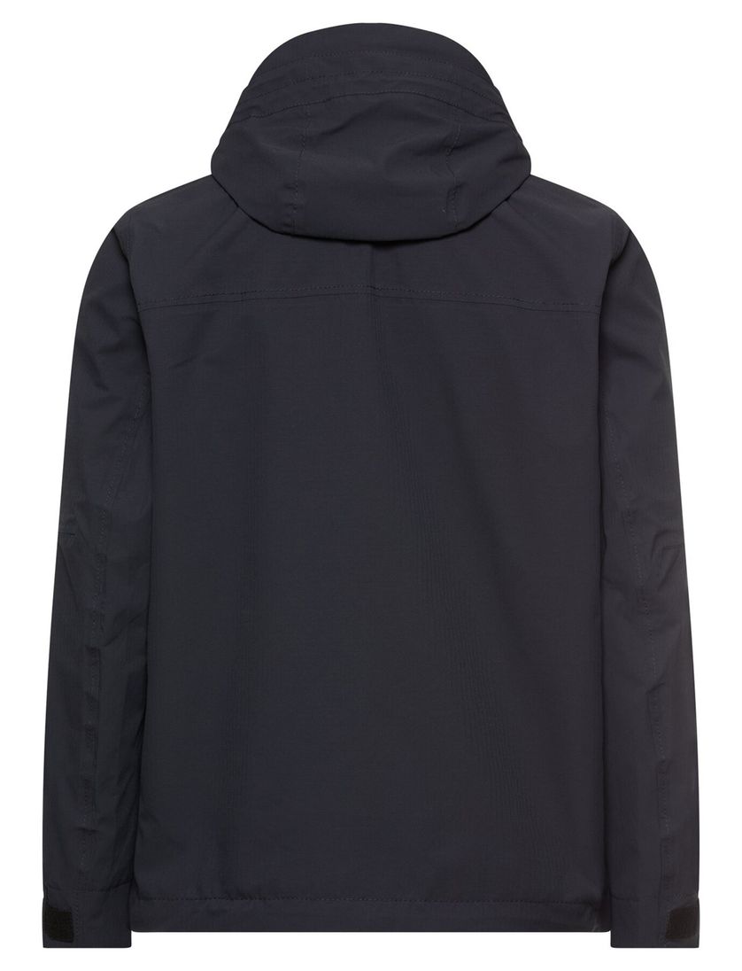 parka jas Camel active navy met capuchon