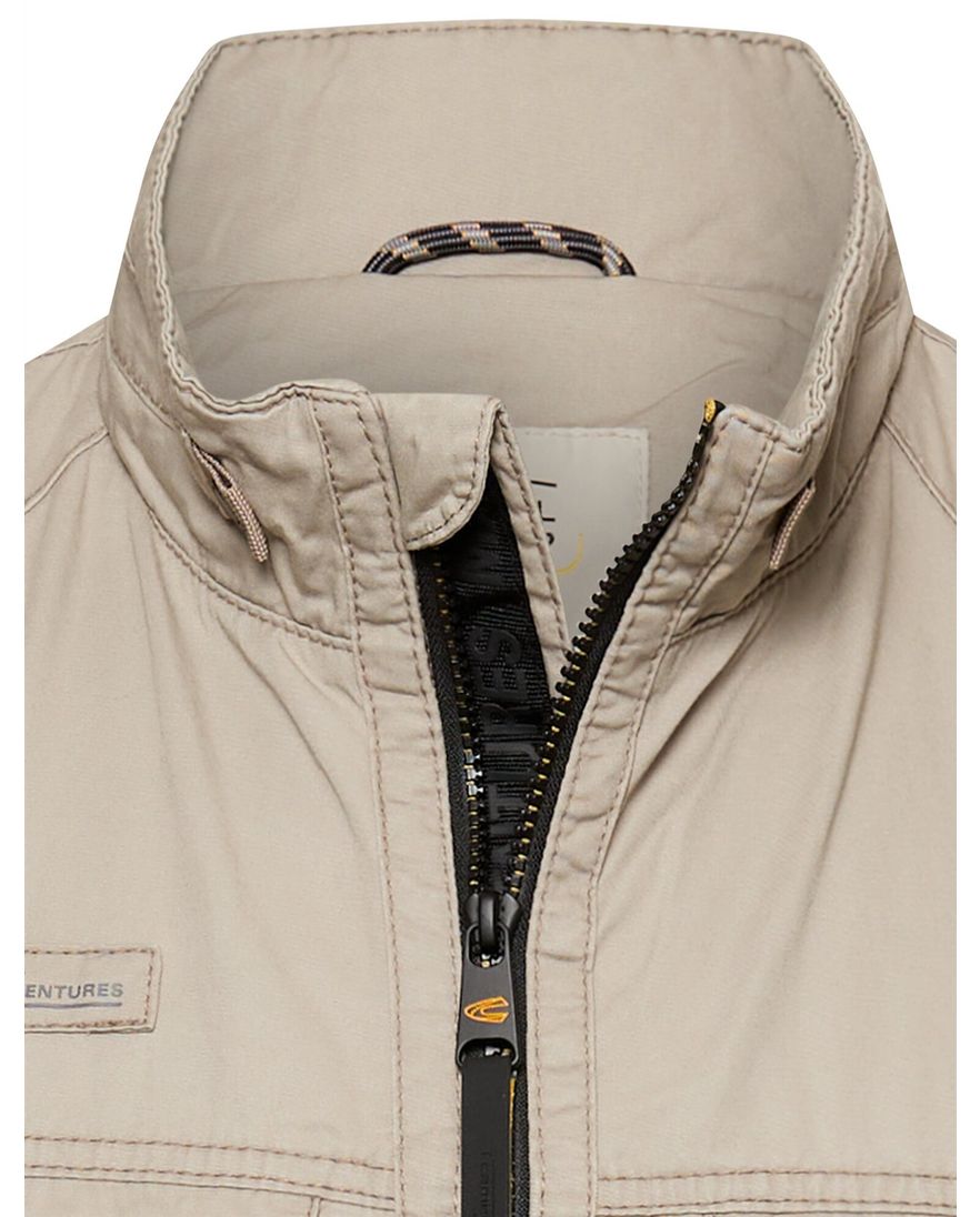 Camel active bodywarmer beige met borstzakken