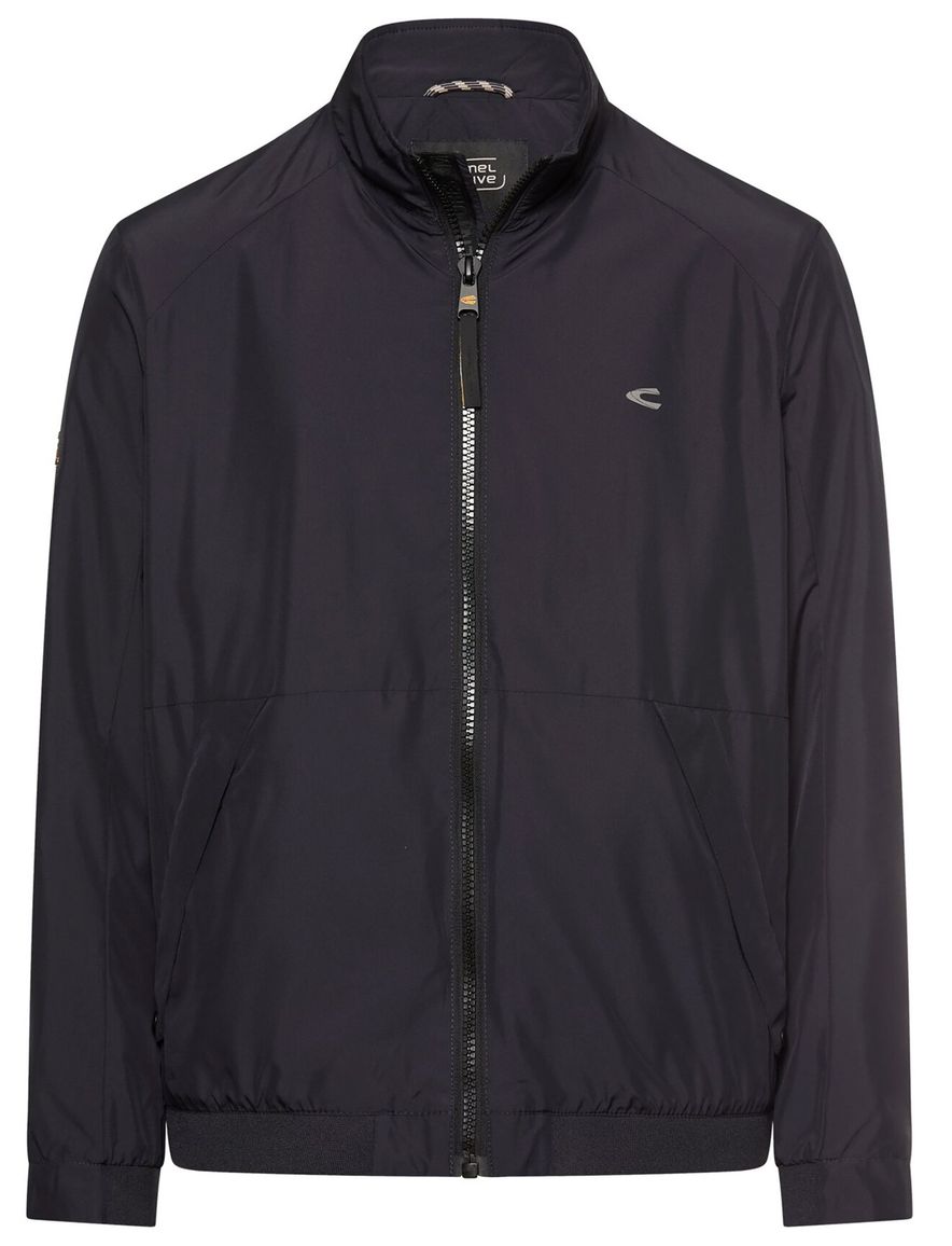 Camel active bomberjack navy met borstzak
