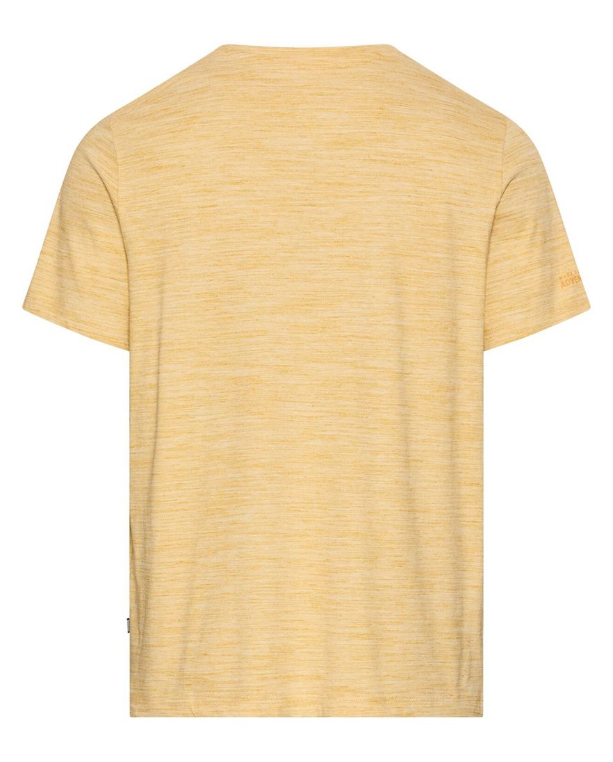 Camel Active geel gemeleerd katoen