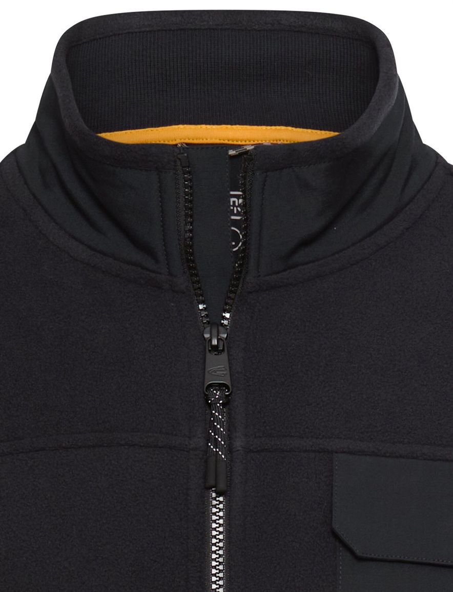 Camel Active vest donkerblauw effen