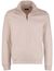 New Zealand trui half zip beige normale fit