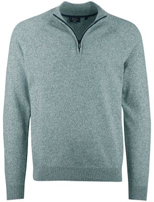 New Zealand Trui New Zealand groen half zip normale fit