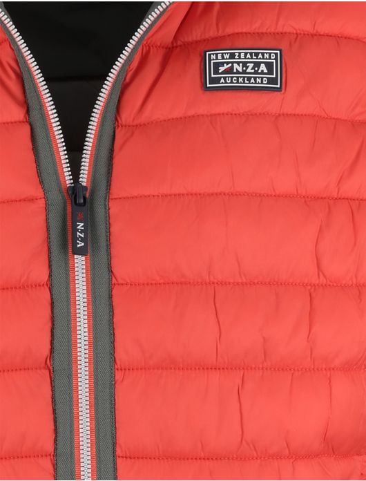 NZA Bodywarmer oranje gewatteerd