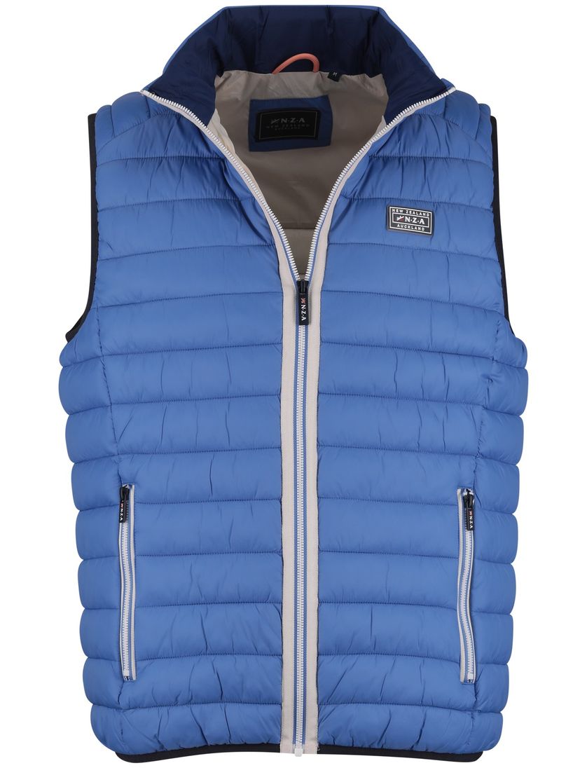 Blauwe bodywarmer New Zealand