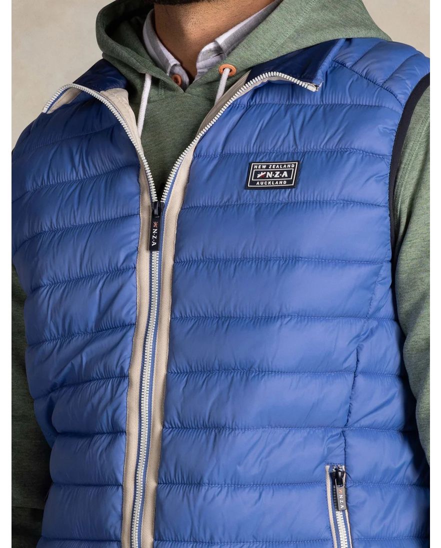 Bodywarmer blauw New Zealand polyamide