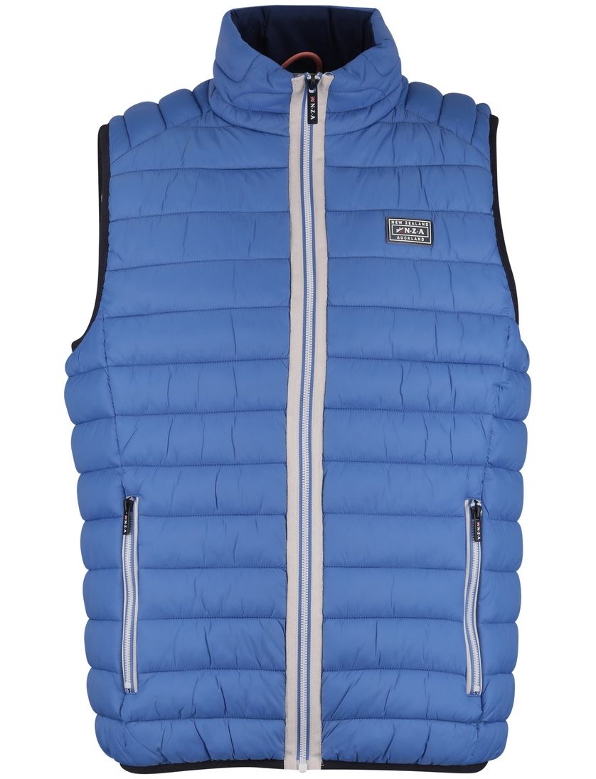 Blauwe bodywarmer New Zealand