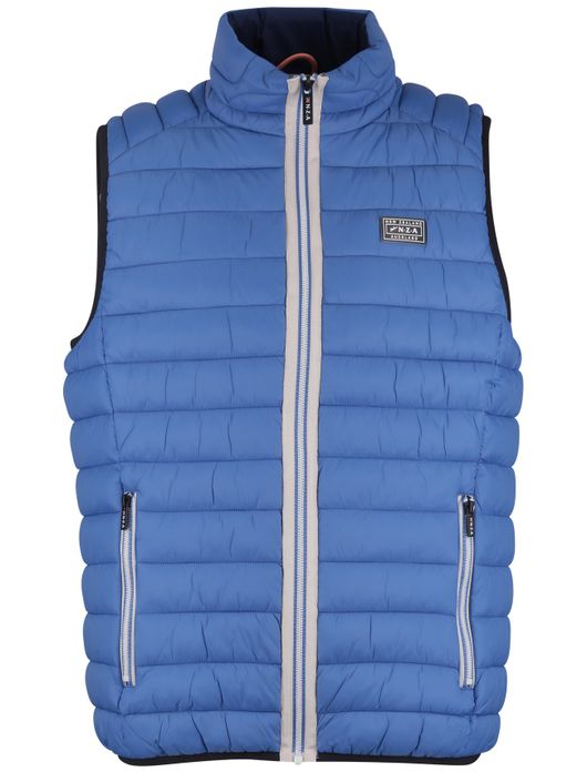 NZA bodywarmer blauw gewatteerd