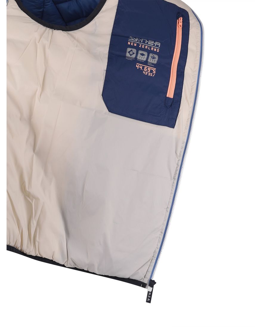 Bodywarmer blauw New Zealand polyamide