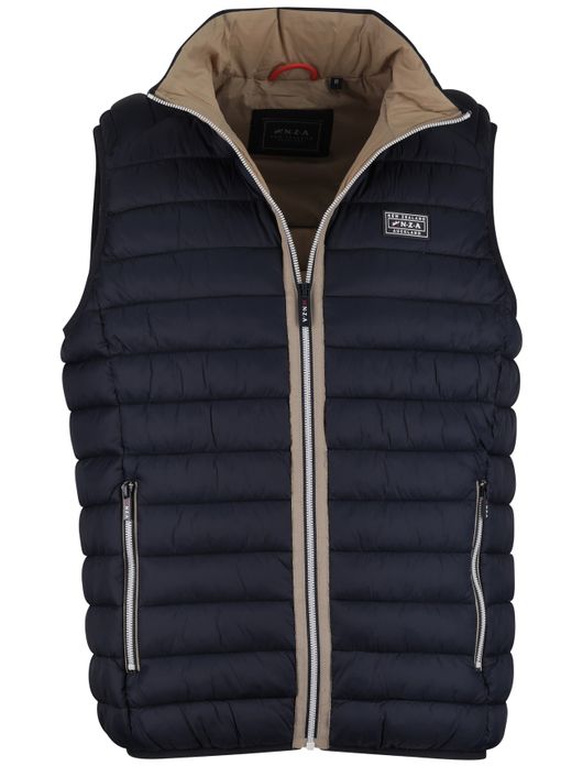 NZA Bodywarmer donkerblauw gewat.