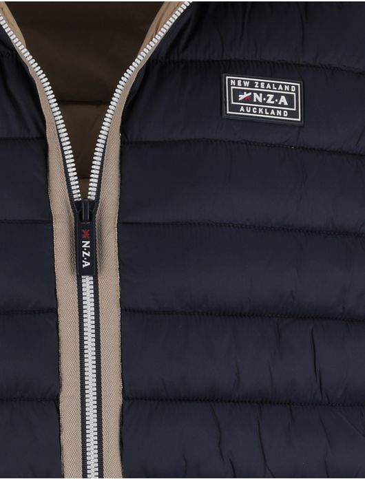 NZA Bodywarmer donkerblauw gewat.