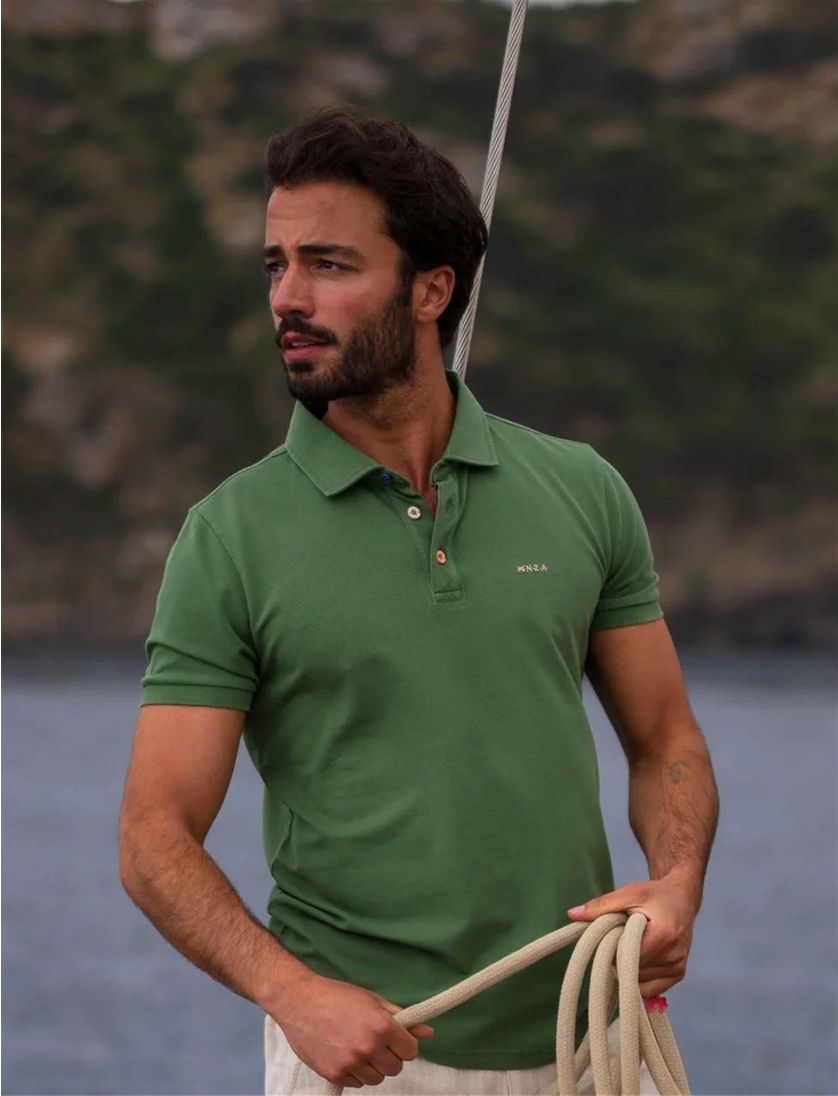 Poloshirt New Zealand groen