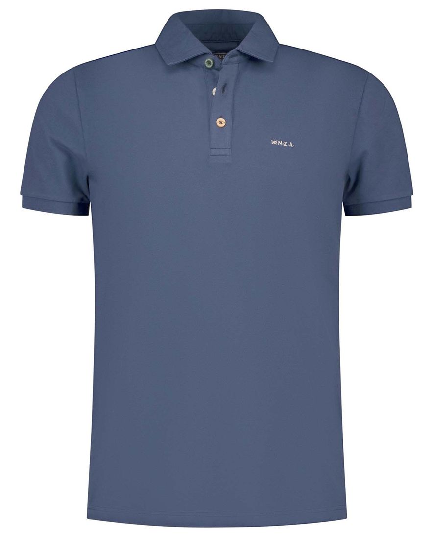 Blauwe poloshirt New Zealand
