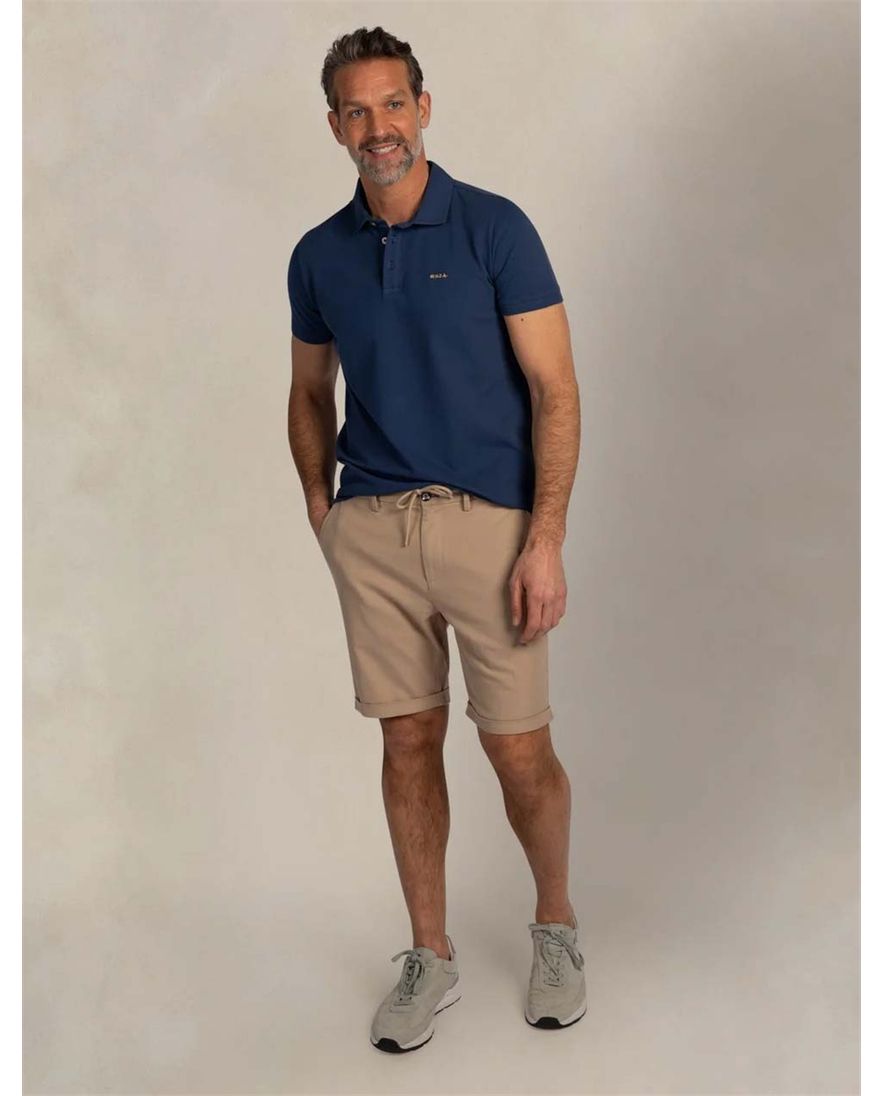 Blauwe poloshirt New Zealand