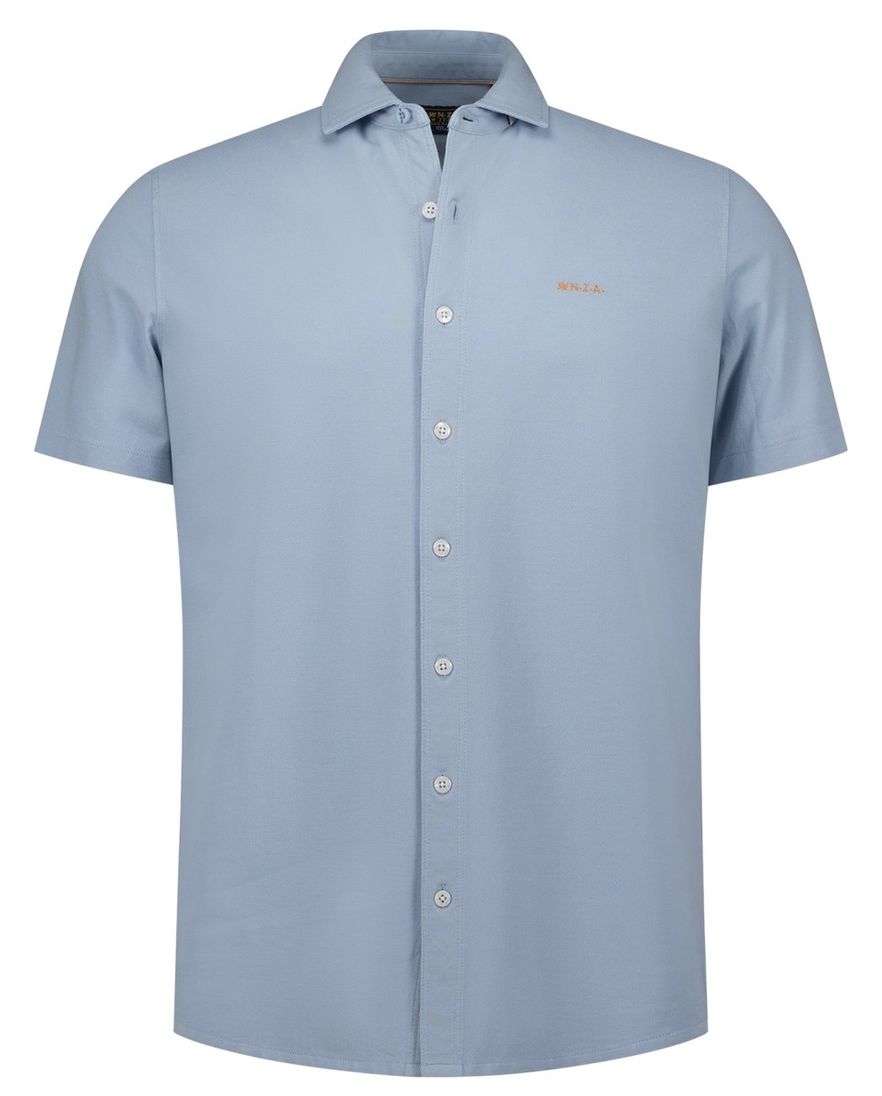 Casual New Zealand overhemd lichtblauw katoen