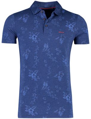 New Zealand Bloemen geprinte polo NZA normale fit