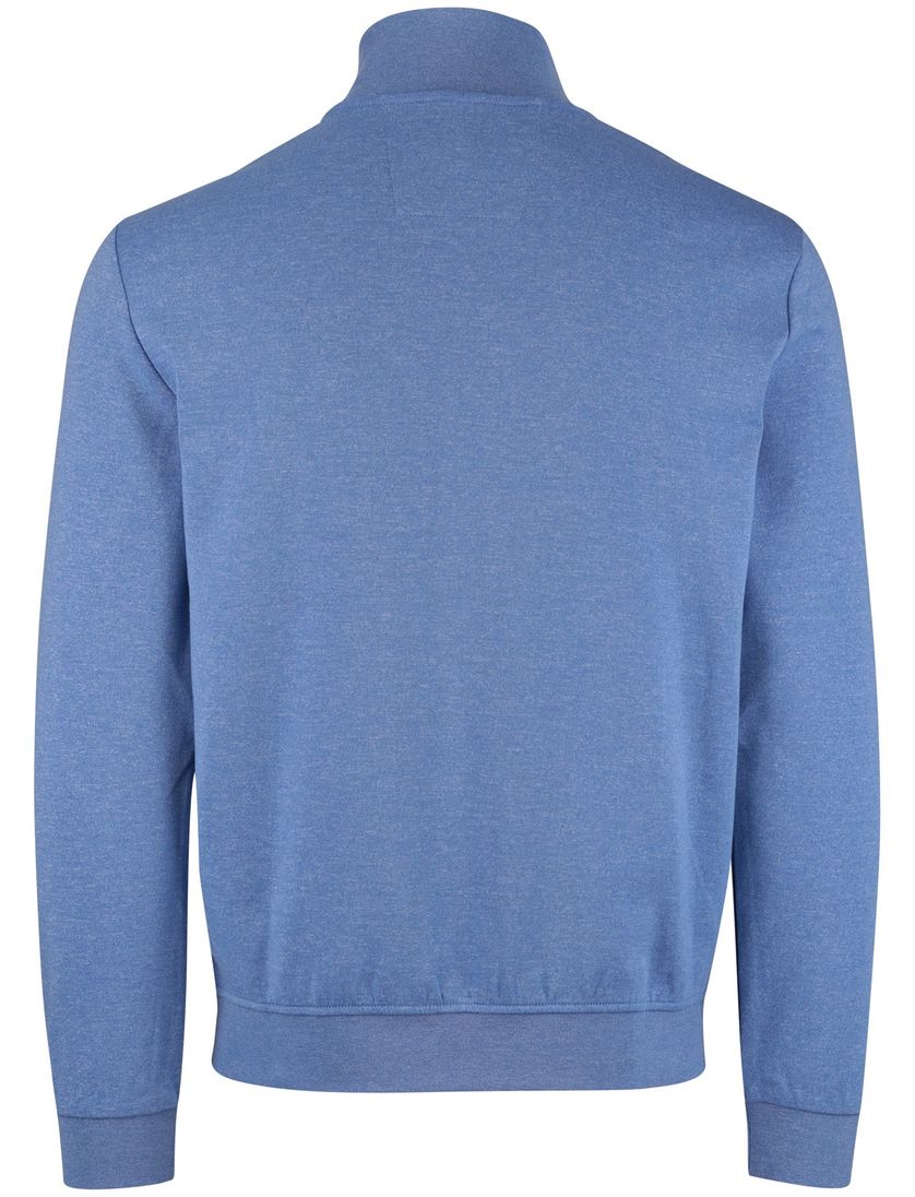 Vest blauw New Zealand zonder capuchon normale fit