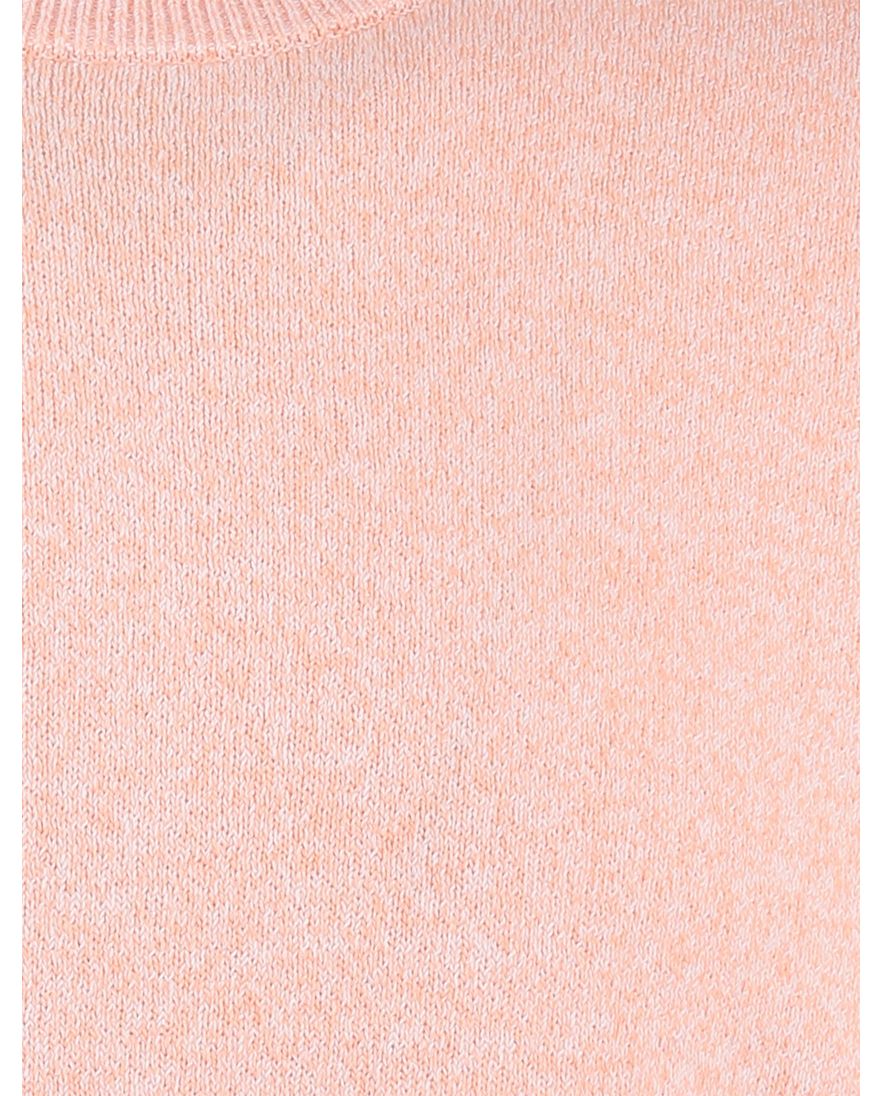 oranje gemeleerde trui New Zealand ronde hals