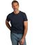 Donkerblauw t-shirt ronde hals New Zealand normale fit