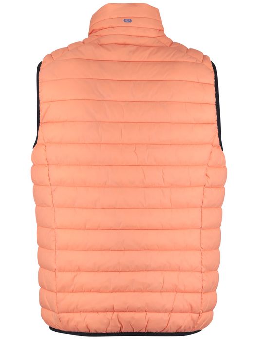 New Zealand bodywarmer oranje gewatteerd waterdicht