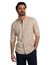 New Zealand casual overhemd button-down boord beige