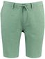 Groen linnen bermuda New Zealand effen omslag