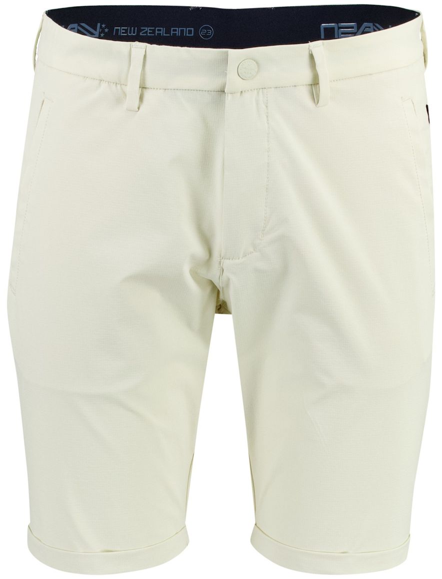 Crème polyamide bermuda New Zealand omslag
