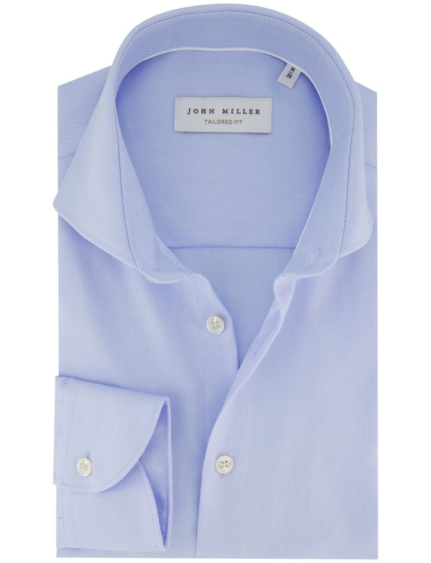 Overhemd lichtblauw John Miller normale fit