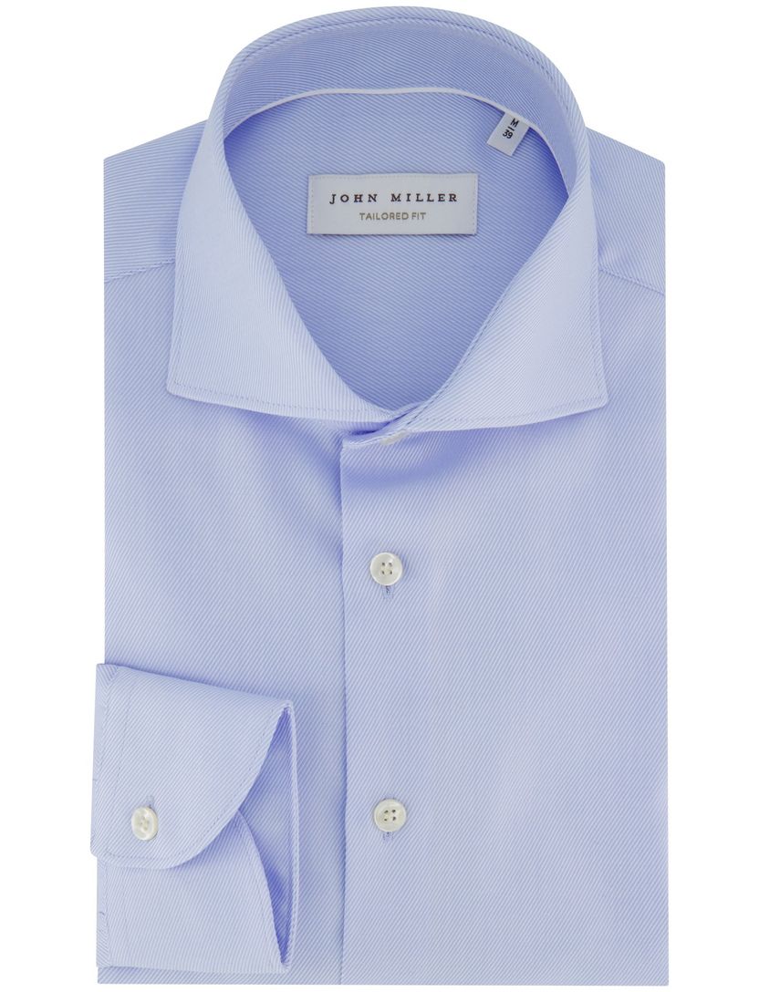 Overhemd lichtblauw John Miller normale fit