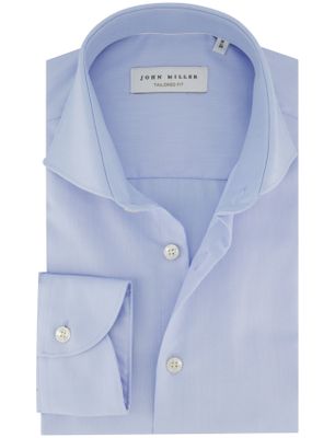 John Miller John miller overhemd lichtblauw strijkvrij