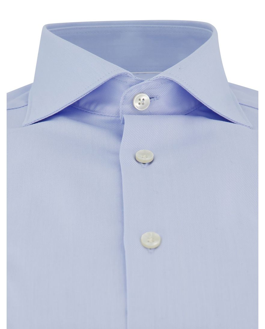 Lichtblauw John miller normale fit overhemd