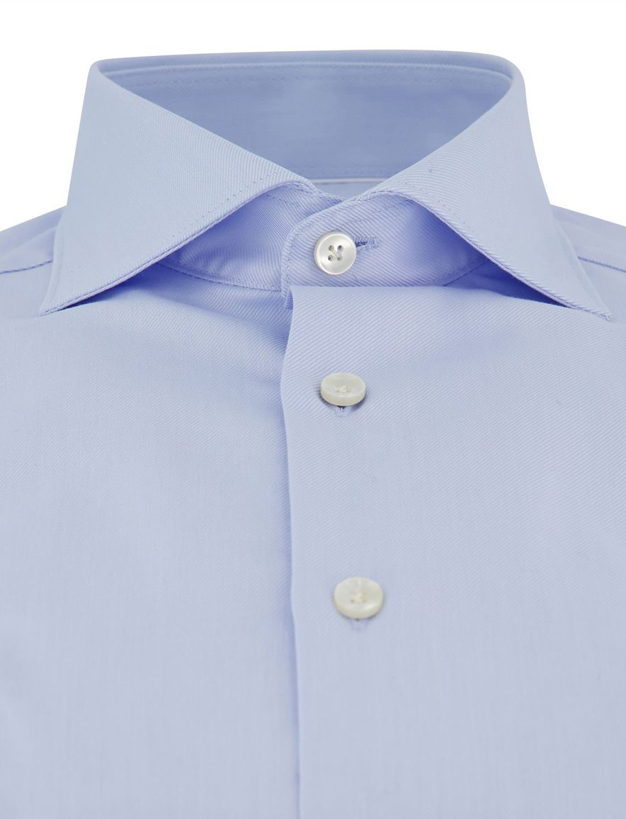 Lichtblauw John miller normale fit overhemd