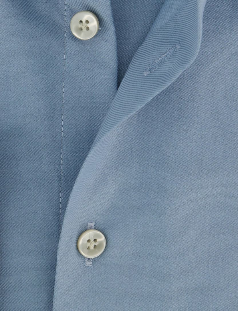 Overhemd tailored fit John Miller blauw