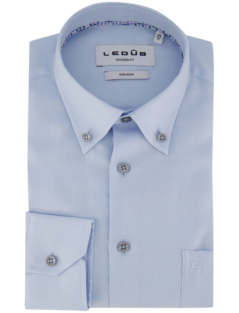 Overhemd Ledub button-down strijkvrij